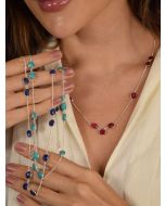 Jaqueline Bueno | Colar de Pedras Naturais em Prata