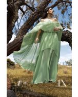 Luxo | Vestido Longo Verde