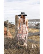 Luxo | Vestido Max Midi Lorena Estampa Exclusiva