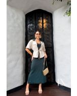 Luxo | Conjunto Vestido e Sobreposição Marcia