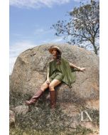 Luxo | Conjunto Blusa e Shorts Karla Verde