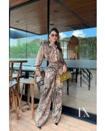 Luxo | Conjunto Blusa e Calça Liona