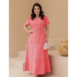 Dona Charme | Vestido Longo Alfaiataria 