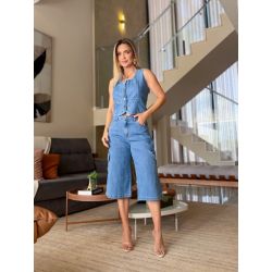 Pérola Rara | Calça Pantacour Cargo