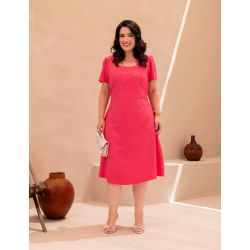 Dona Charme | Vestido Midi  Alfaiataria 