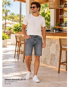 Bee Eight | Bermuda Masculina Just Fit
