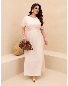 DONA CHARME - VESTIDO LONGO POLIVISCOSE