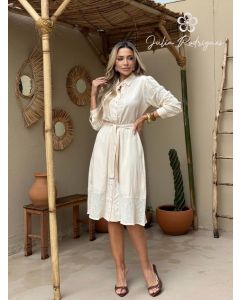 Julia Rodrigues | Chemise Vanilla com Renda
