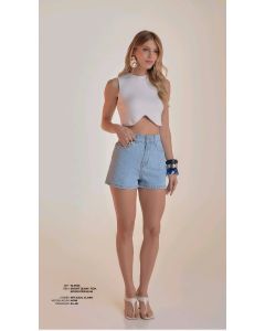 KDU JEANS | Shorts Jeans Feminino Mom