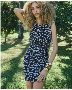 SKEEN - VESTIDO DRAPEADO PO&Aacute;