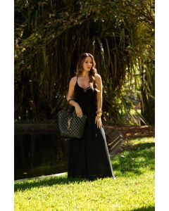 Flor da Moda | Vestido Busto Preto