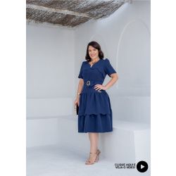 Montaria | Vestido Edna Azul