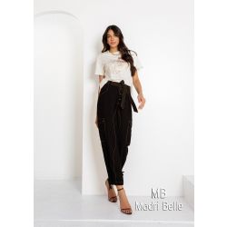 Madri Belle | Calça Cenoura Sofia Preto