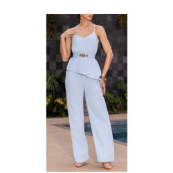 Imperio By Titanium | Conjunto de Alfaiataria Azul com Cinto
