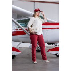 Montaria | Calça Zulma Vermelho