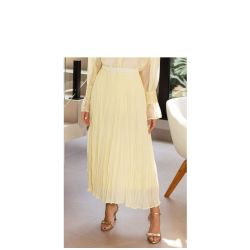 Imperio By Titanium | Saia de Crepe Amarelo