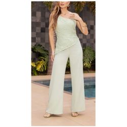 Imperio By Titanium | Conjunto de Alfaiataria com Guipir Verde