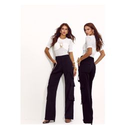 Lily Belle | Blusa Anarruga Vazada Branco