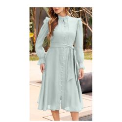 Imperio By Titanium | Vestido de Organza Verde