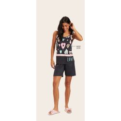 Recco | Pijama Regata e Shirts Meia Coxa de Nwe Skin