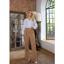 Vanessa Ferraz | Camisa c/ colarinho detalhe na lateral