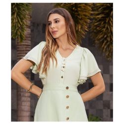 Imperio By Titanium | Blusa Colloer Verde