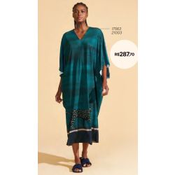 Recco | Caftan de Supermicro Longo