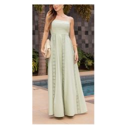 Imperio By Titanium | Vestido de Viscolinho Verde