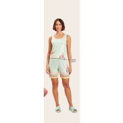 Recco | Pijama Regata e Shirts Meia Coxa de Nwe Skin Passeio