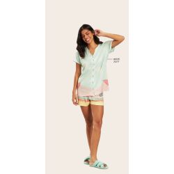 Recco | Pijama Aberto Curto de New Skin Passeio
