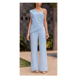 Imperio By Titanium | Conjunto de Alfaiataria com Guipir Azul
