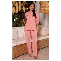 Dumene | Calça com Elástano Rosa
