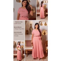 Dumene | Saia Transpassada Rosa