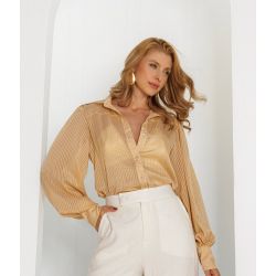 Madri Belle | Camisa Lara Caramelo