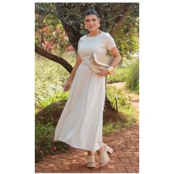 Dumene | Vestido Linho Gelo