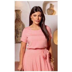 Dumene | Blusa Viscose 100% Rosa