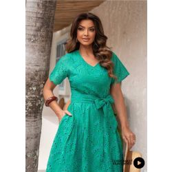 Montaria | Vestido Juliete Verde