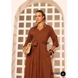 Montaria | Vestido Zafira Marrom