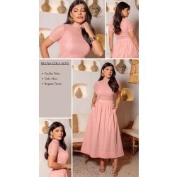 Dumene | Blusa Tule Rosê