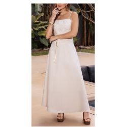 Imperio By Titanium | Conjunto de Linho Bordado Natural