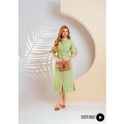 Montaria | Vestido Nova York Verde