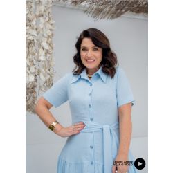 Montaria | Vestido Lisboa Azul Claro