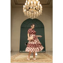 Montaria | Vestido Dominica Marrom