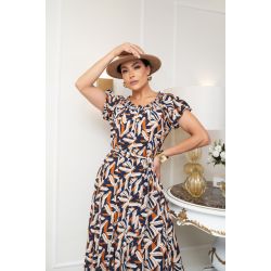 Montaria | Vestido Ary Marrom