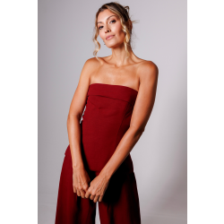 BLITZ | Blusa Eloise Alafaiataria Linho