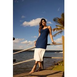 PRIORITAT | Vestido Navy Adorno 