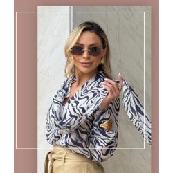 Julia Rodrigues | Camisa M/L Gola Laço