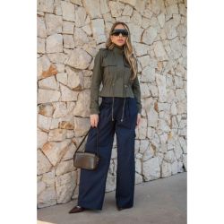 Le Rizz | Calça Com Bolso Lateral