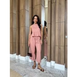 Maria Dubox | Conjunto de calça pantacourt Ibiza 