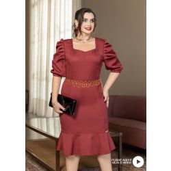 Montaria | Vestido Argentina Vermelho